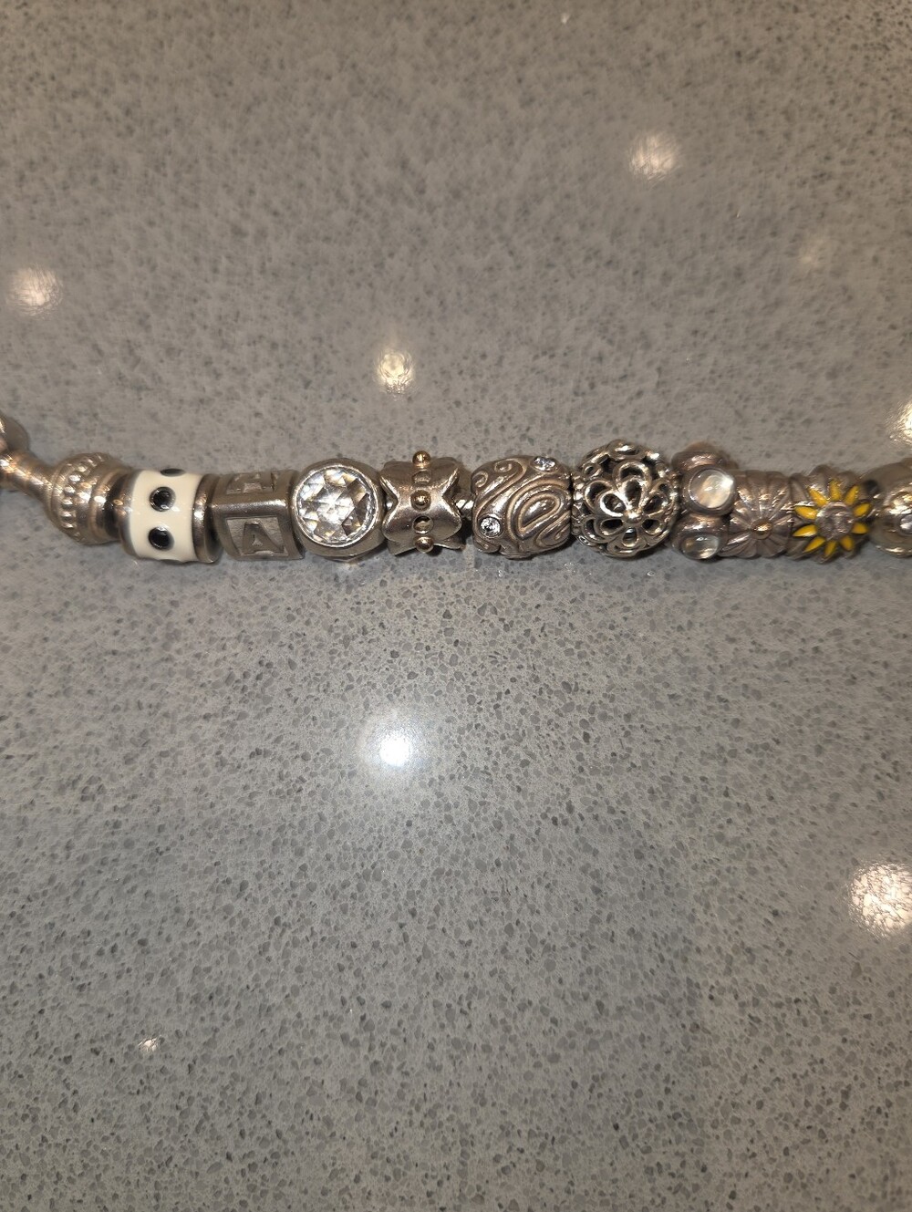 Pandora Sterling Silver Charm Bracelet With 18 Charms - Picture 2 of 6